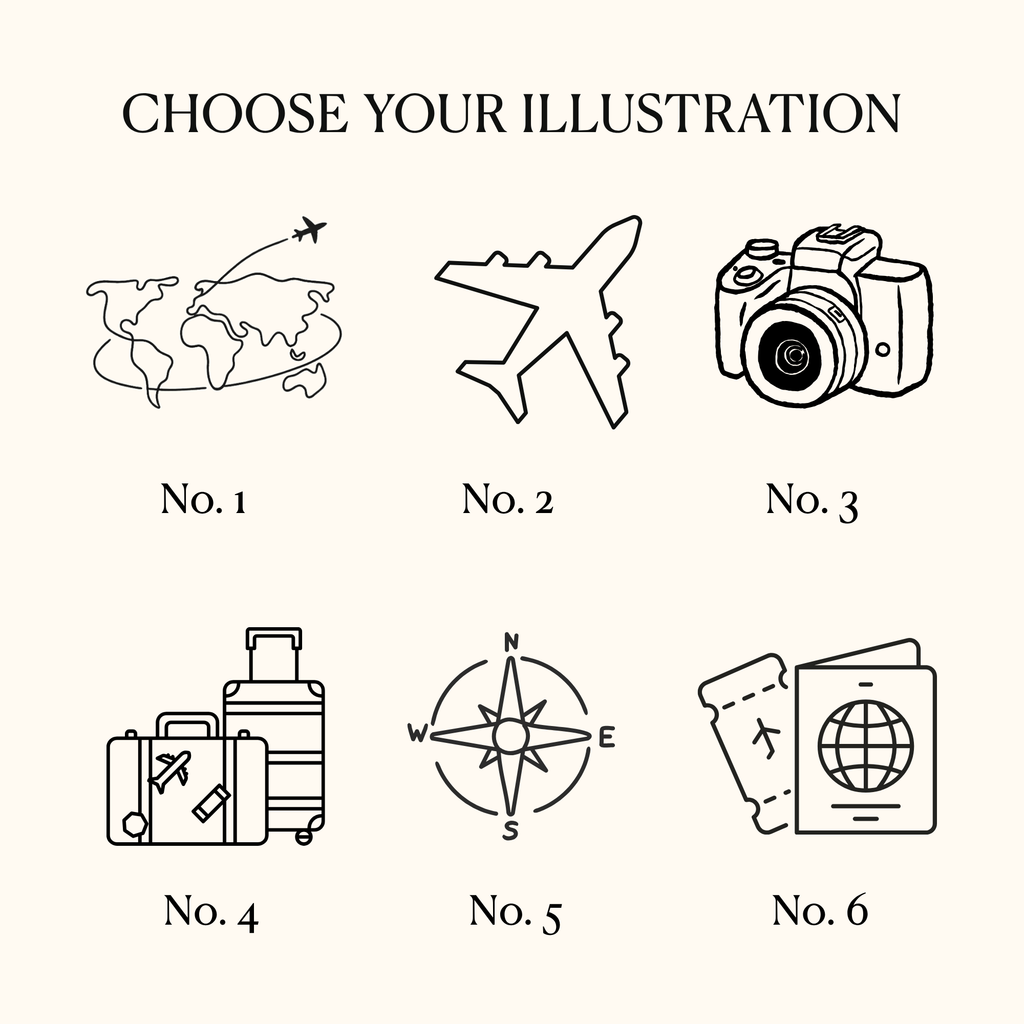 Personalized Travel Journal | Custom Adventure Keepsake Notebook