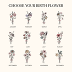 Personalized Birthday Chapter Journal | Custom Age & Birth Flower Keepsake
