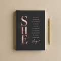 Personalized Affirmations Journal | Custom Name Self-Care Notebook