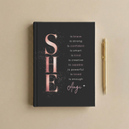 Personalized Affirmations Journal | Custom Name Self-Care Notebook