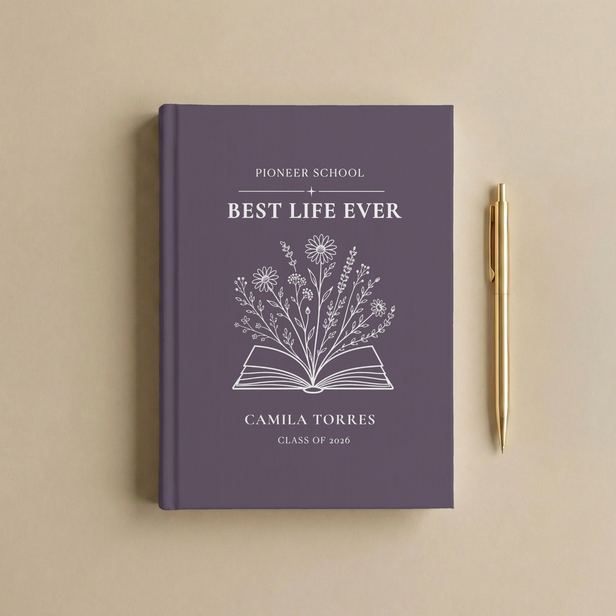 Personalized Pioneer School Journal | Best Life Ever Keepsake