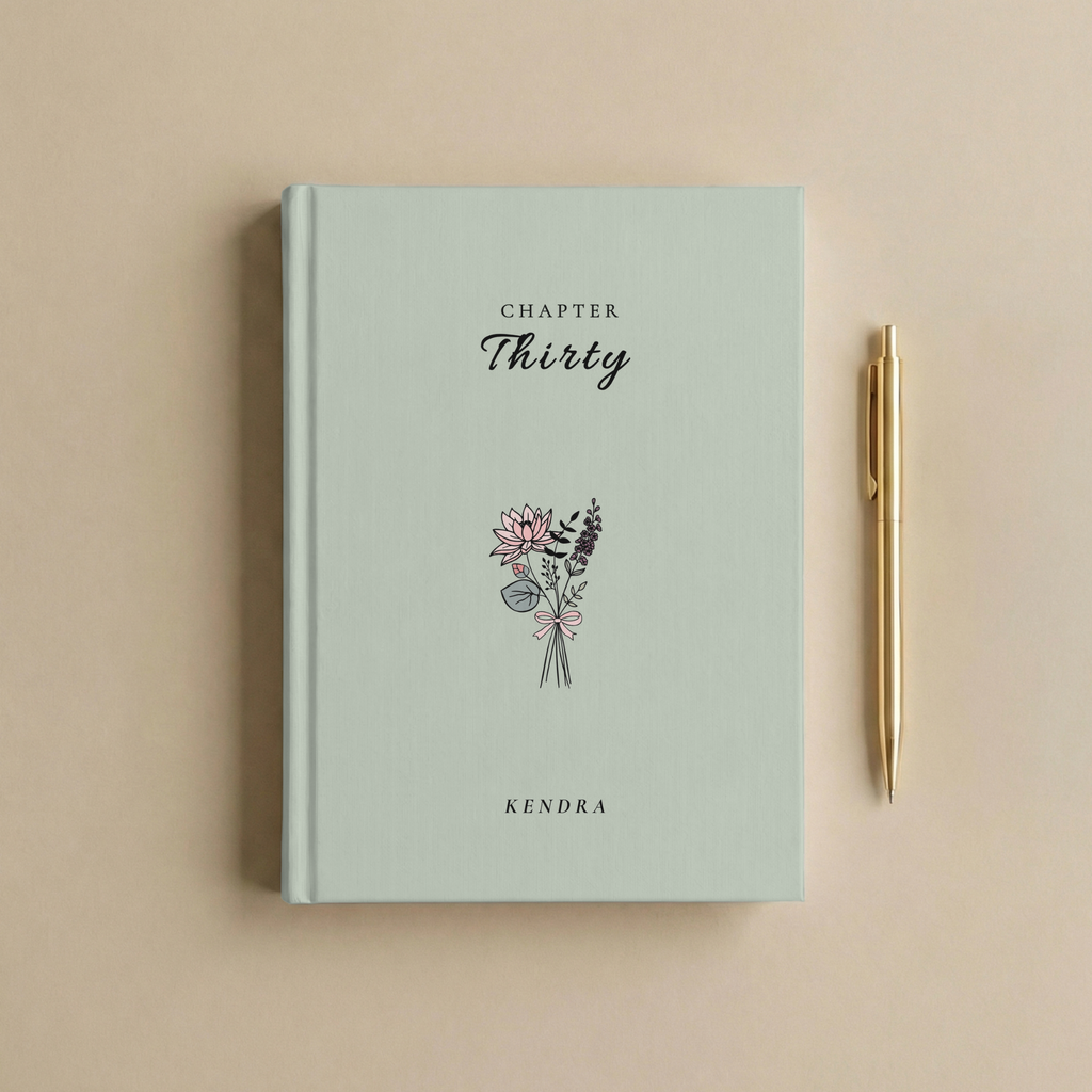 Personalized Birthday Chapter Journal | Custom Age & Birth Flower Keepsake