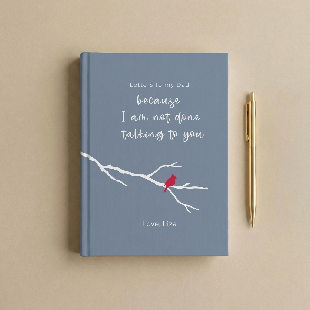 Letters to My Dad Journal | Grief Keepsake Notebook