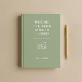Personalized Couple Travel Food Journal | Custom Foodie Adventure Notebook