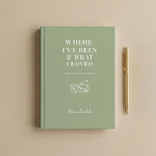Personalized Couple Travel Food Journal | Custom Foodie Adventure Notebook