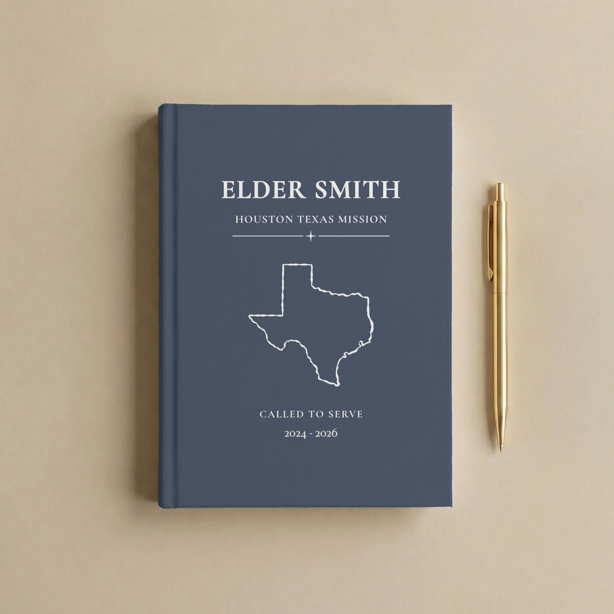 Personalized LDS Mission Journal | Custom Missionary Gift