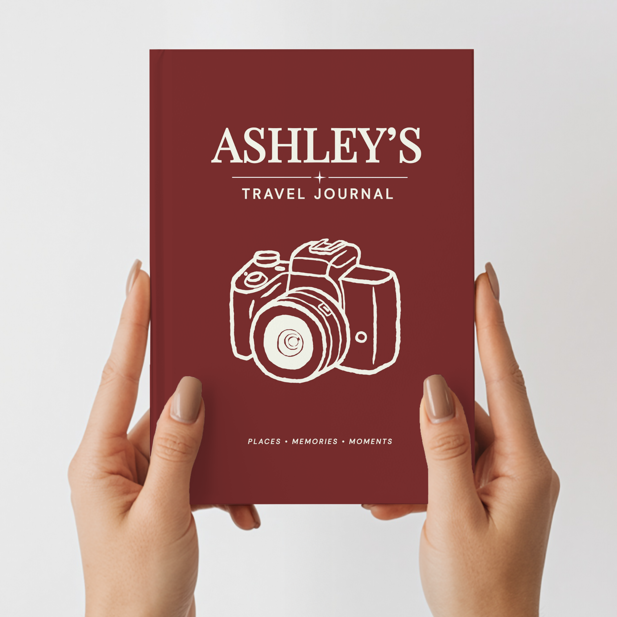 Personalized Travel Journal | Custom Adventure Keepsake Notebook