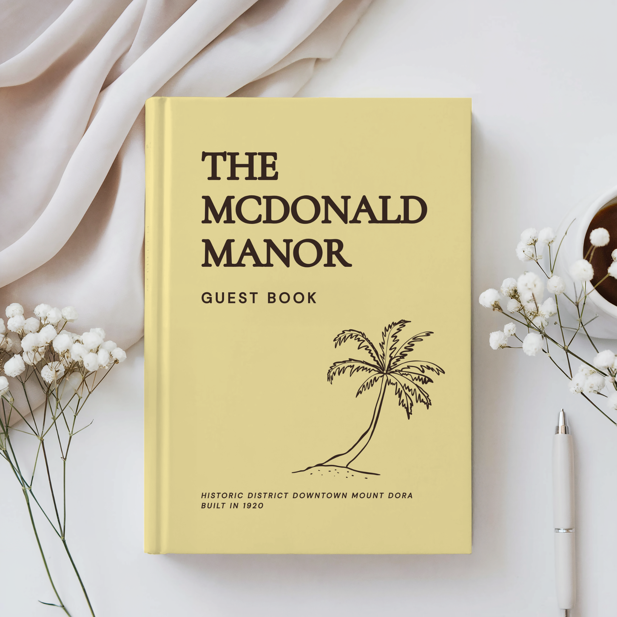 Personalized Airbnb Guest Book | Custom Vacation Rental Welcome Journal