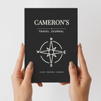 Personalized Travel Journal | Custom Adventure Keepsake Notebook