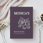 Personalized Couple Recipe Book | Custom Family Recipe Journal