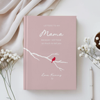 Letters to My Mom Journal | Grief Keepsake Notebook