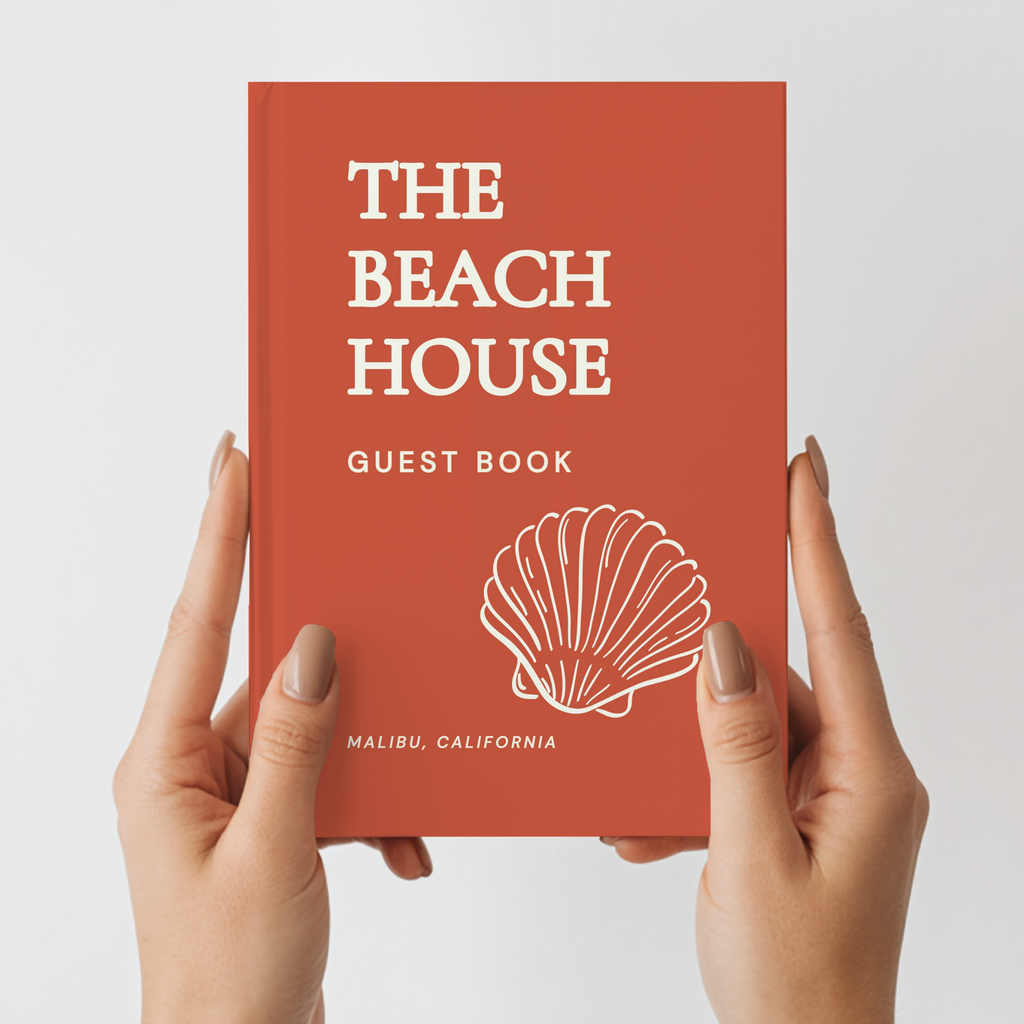 Personalized Airbnb Guest Book | Custom Vacation Rental Welcome Journal
