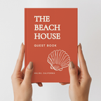 Personalized Airbnb Guest Book | Custom Vacation Rental Welcome Journal