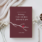 Letters to My Dad Journal | Grief Keepsake Notebook
