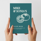 Personalized Couple Recipe Book | Custom Family Recipe Journal