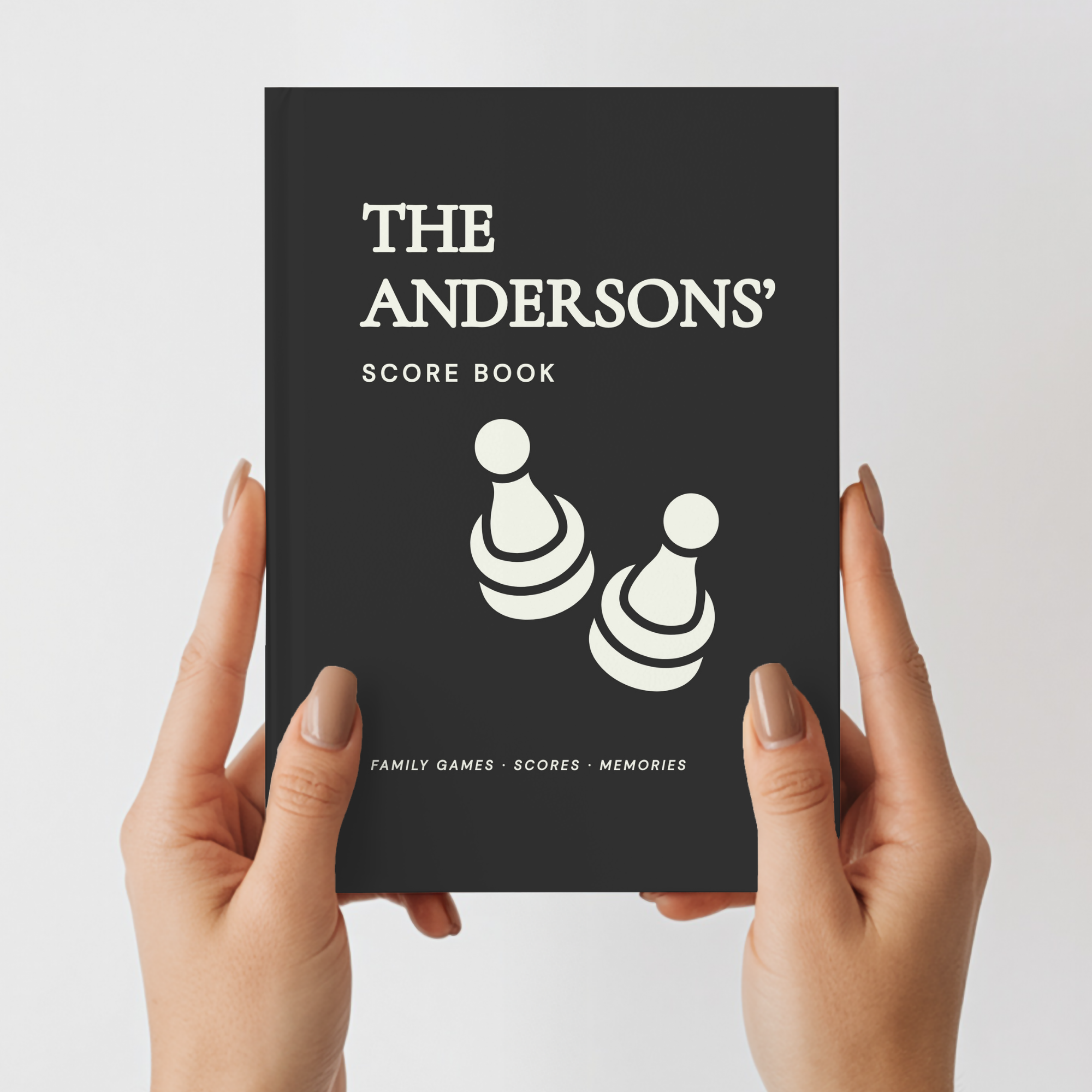 Personalized Family Game Night Score Book | Custom Score Journal