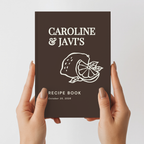 Personalized Couple Recipe Book | Custom Family Recipe Journal