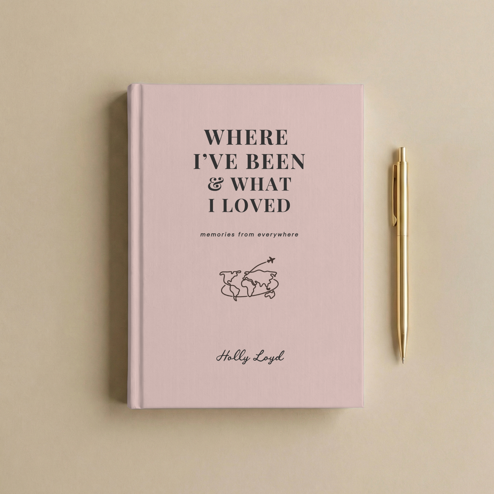 Personalized Couple Travel Food Journal | Custom Foodie Adventure Notebook