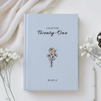 Personalized Birthday Chapter Journal | Custom Age & Birth Flower Keepsake