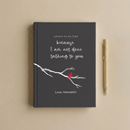 Letters to My Dad Journal | Grief Keepsake Notebook