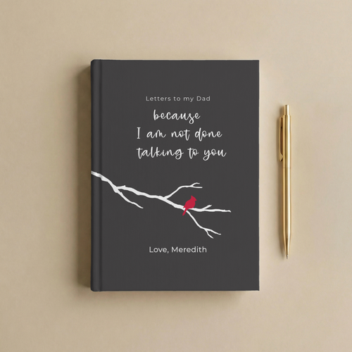 Letters to My Dad Journal | Grief Keepsake Notebook