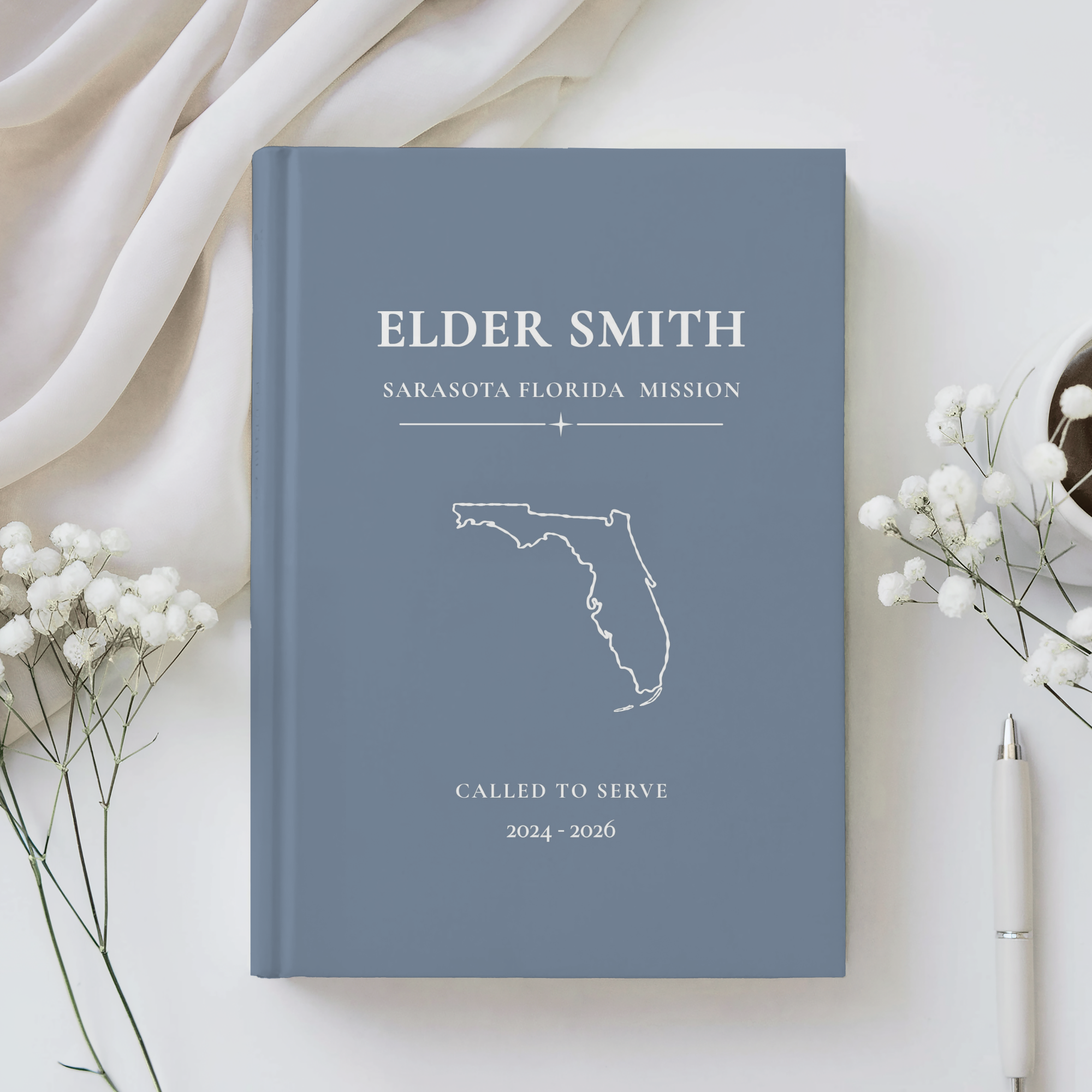 Personalized LDS Mission Journal | Custom Missionary Gift