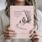 Personalized Difference Maker Journal | Teacher or Mentor Thank You Gift