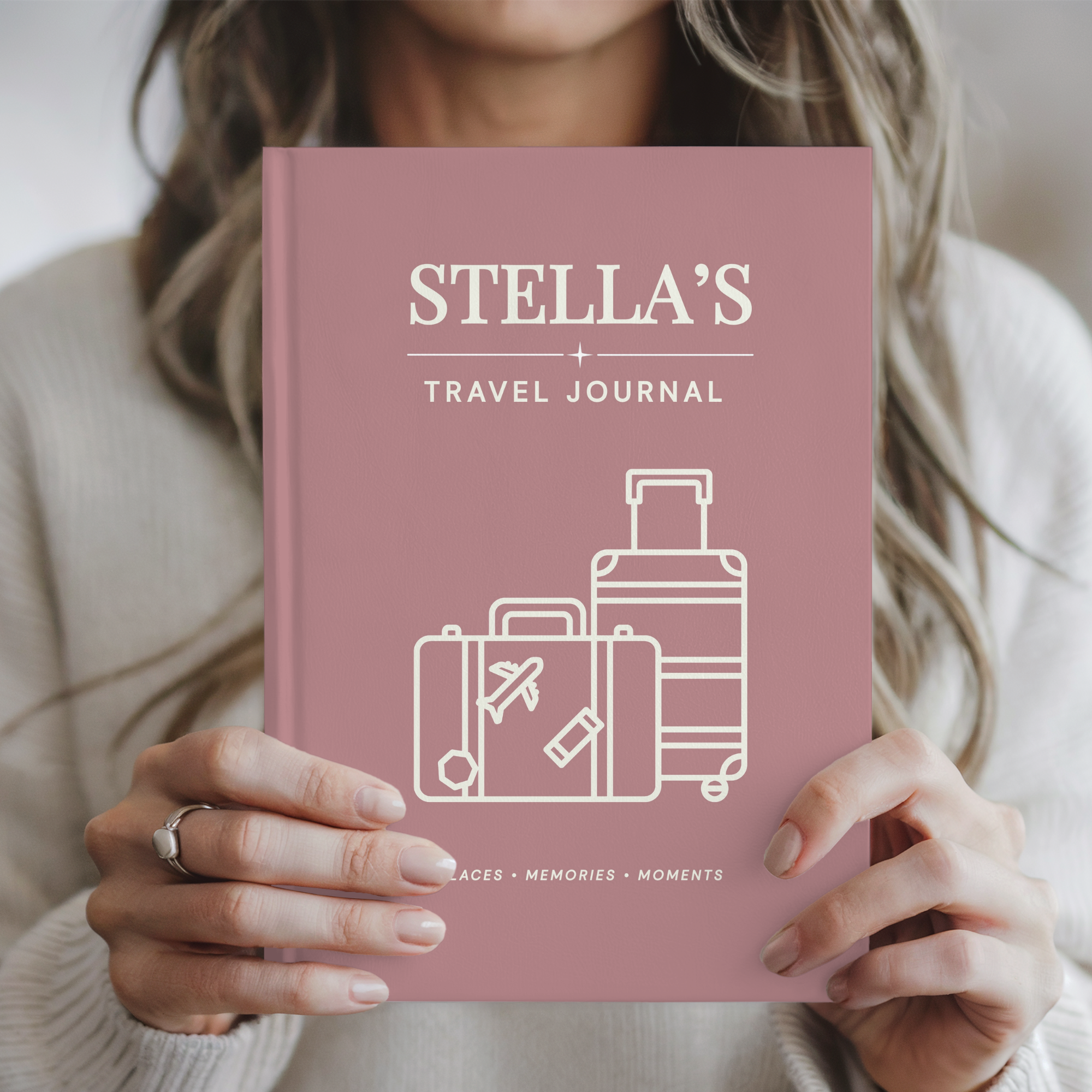 Personalized Travel Journal | Custom Adventure Keepsake Notebook