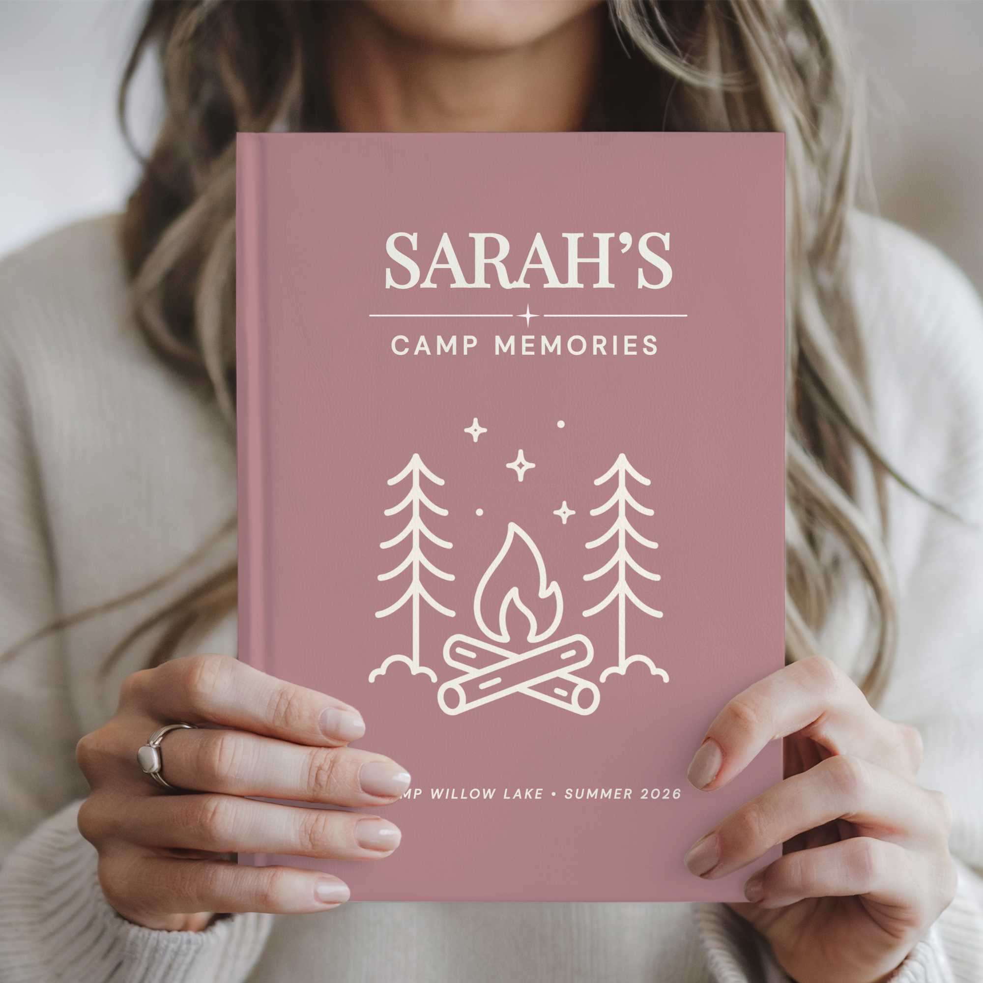 Personalized Summer Camp Journal | Custom Camp Memories Notebook