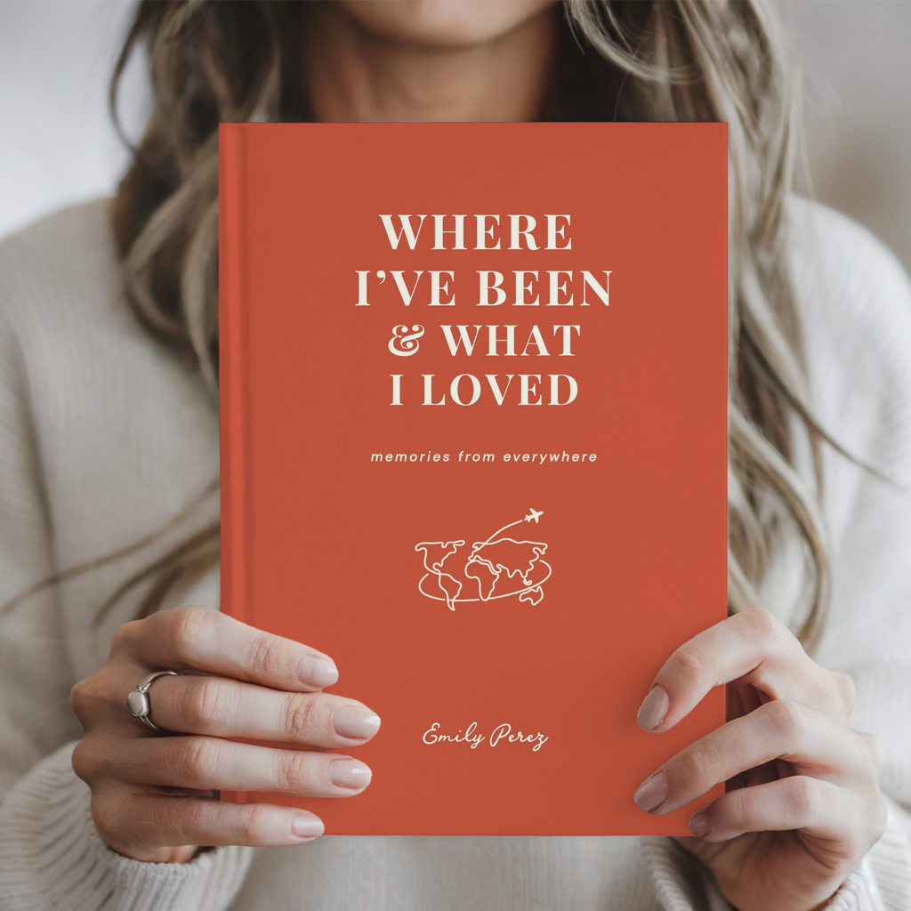 Personalized Couple Travel Food Journal | Custom Foodie Adventure Notebook