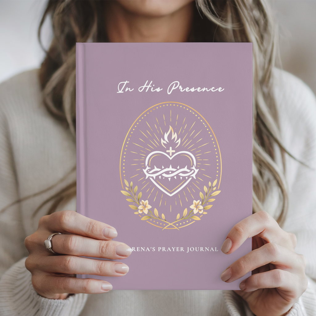 Personalized Catholic Prayer Journal | Custom Adoration Notebook