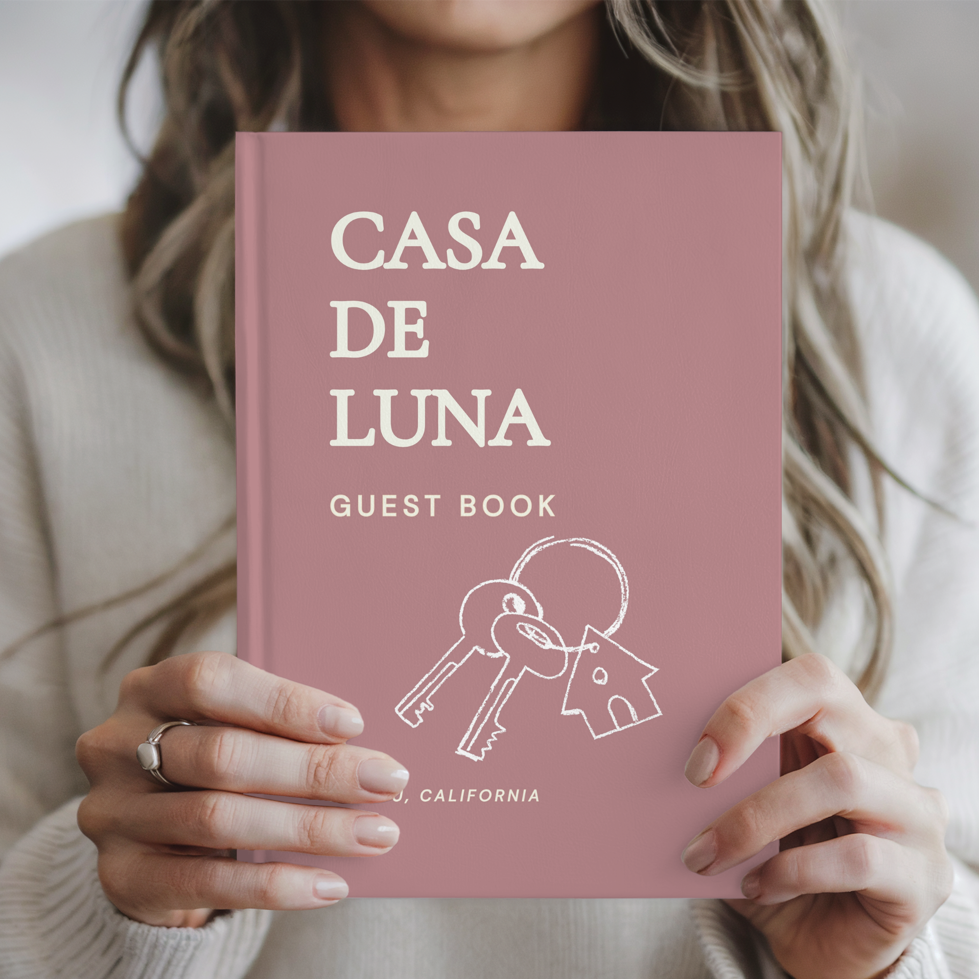 Personalized Airbnb Guest Book | Custom Vacation Rental Welcome Journal
