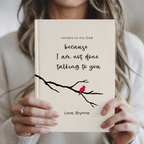 Letters to My Dad Journal | Grief Keepsake Notebook
