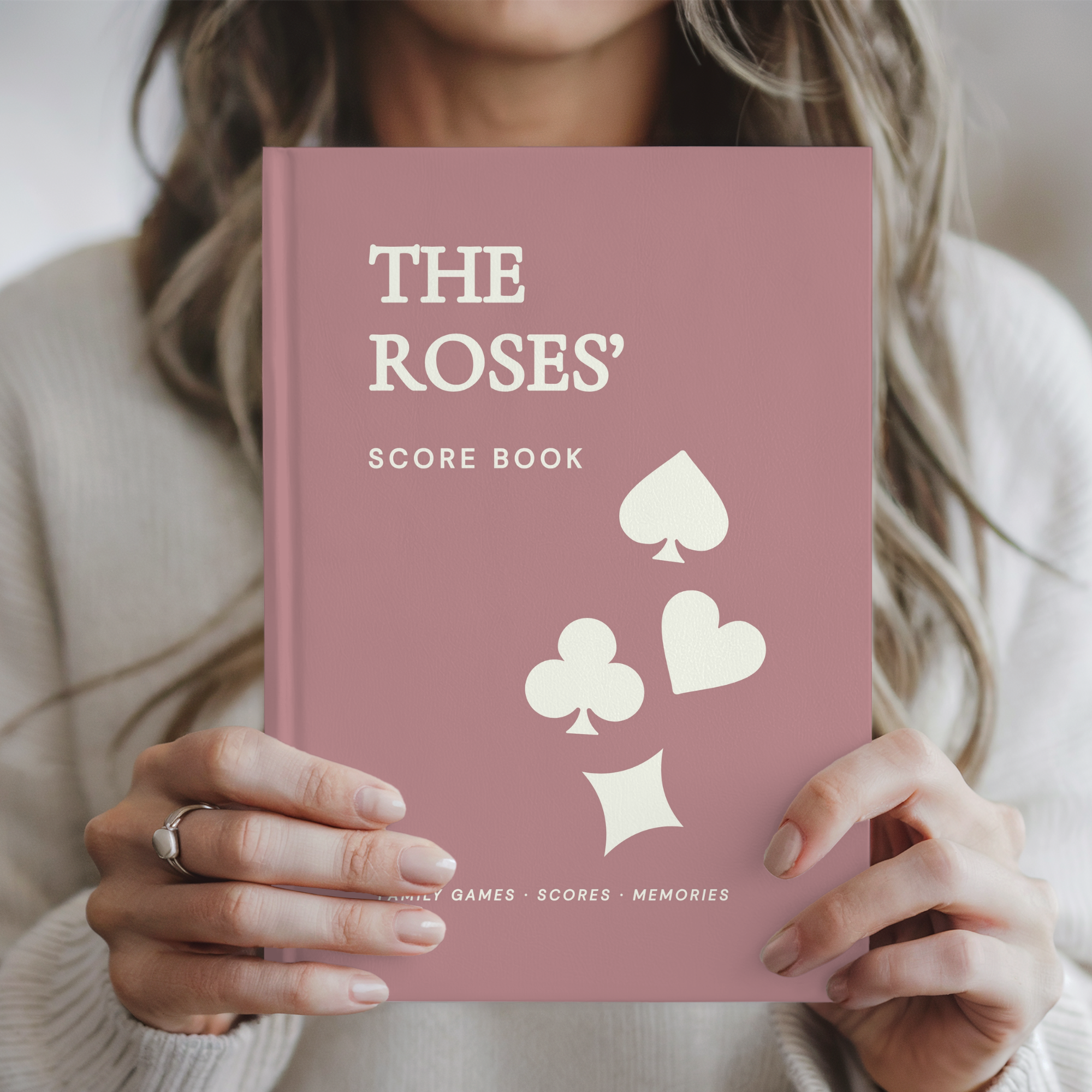 Personalized Family Game Night Score Book | Custom Score Journal