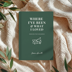 Personalized Couple Travel Food Journal | Custom Foodie Adventure Notebook