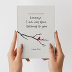 Letters to My Son or Daughter Journal | Grief Keepsake Notebook