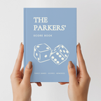 Personalized Family Game Night Score Book | Custom Score Journal