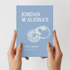 Personalized Couple Recipe Book | Custom Family Recipe Journal
