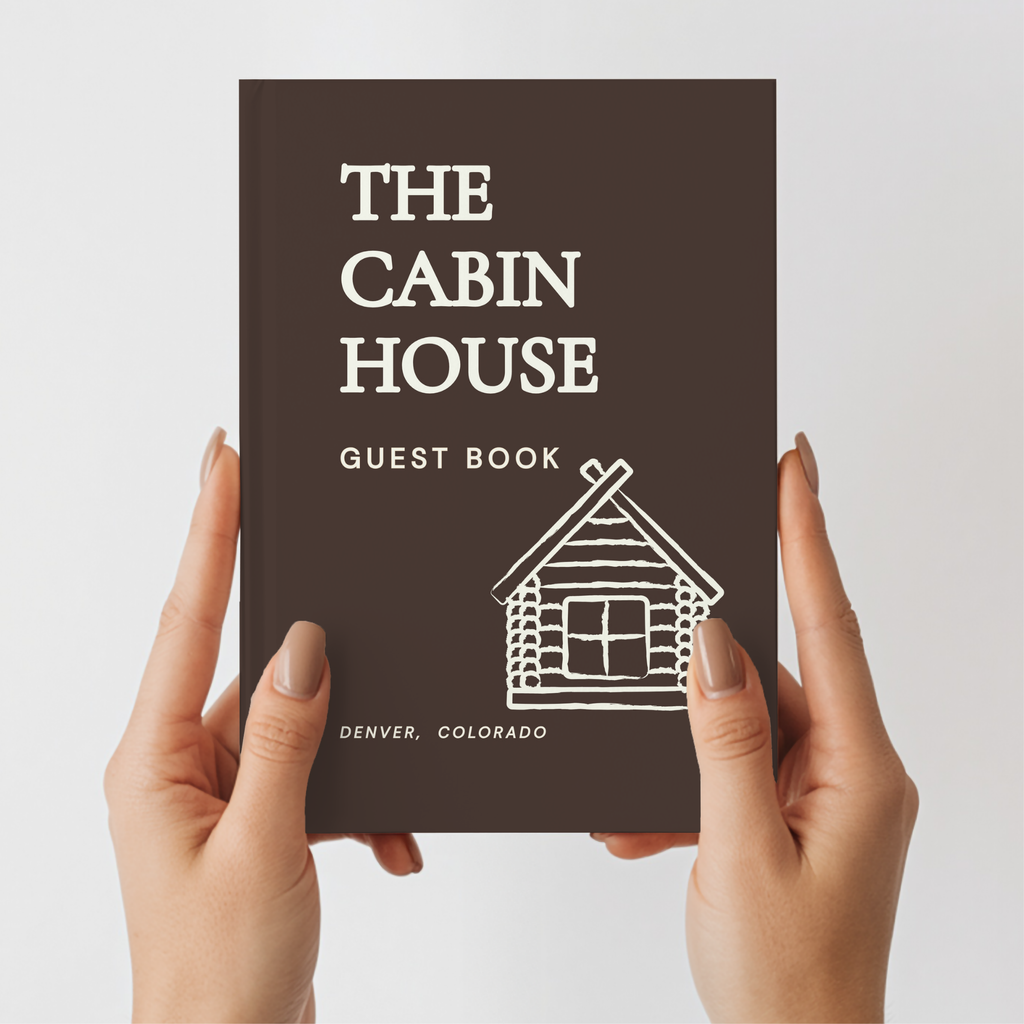 Personalized Airbnb Guest Book | Custom Vacation Rental Welcome Journal