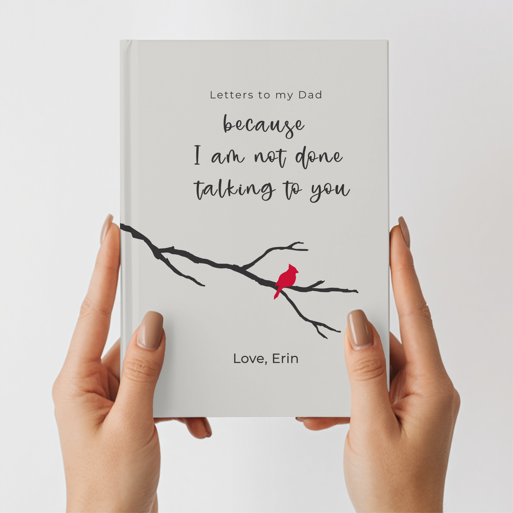 Letters to My Dad Journal | Grief Keepsake Notebook