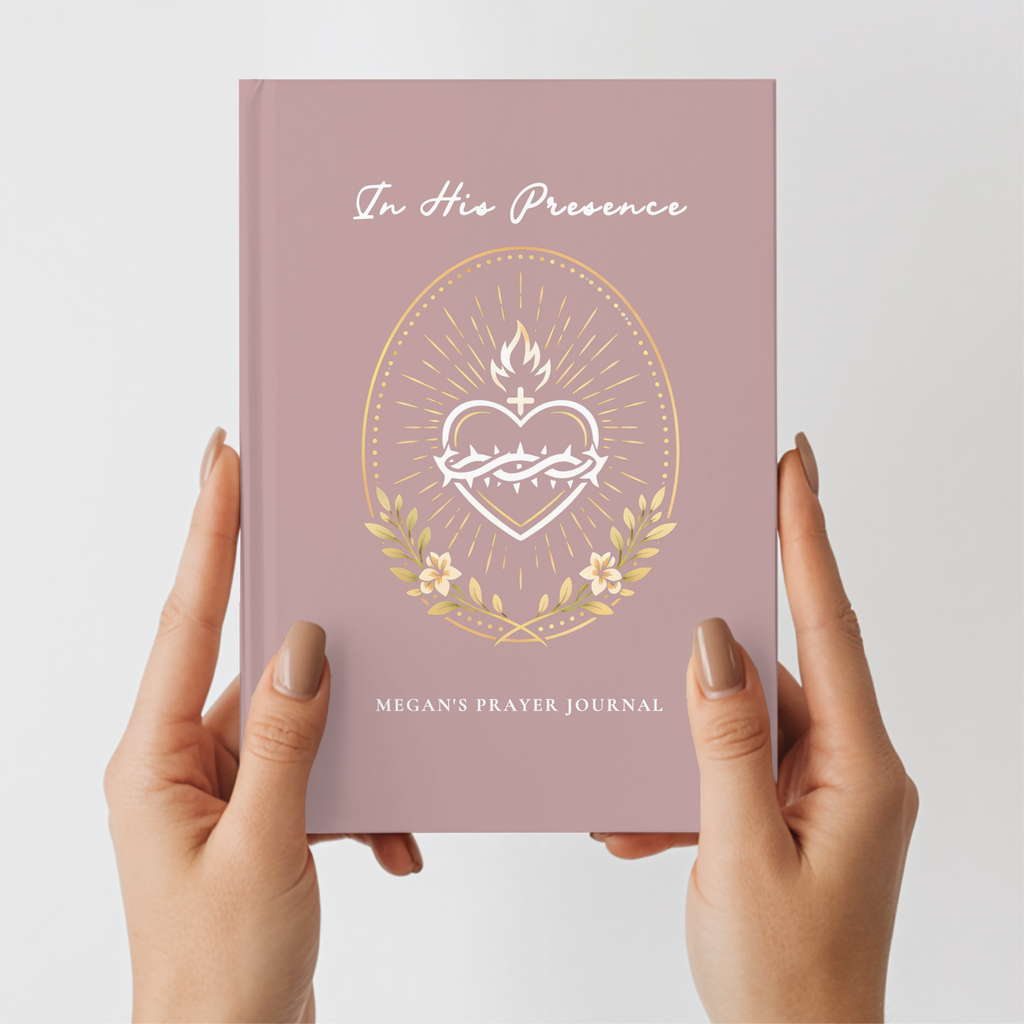 Personalized Catholic Prayer Journal | Custom Adoration Notebook