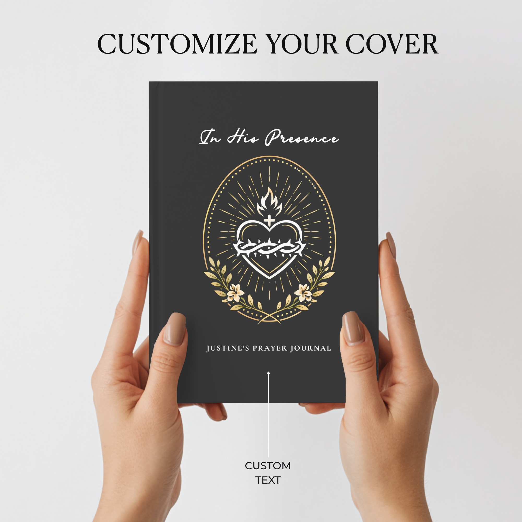 Personalized Catholic Prayer Journal | Custom Adoration Notebook