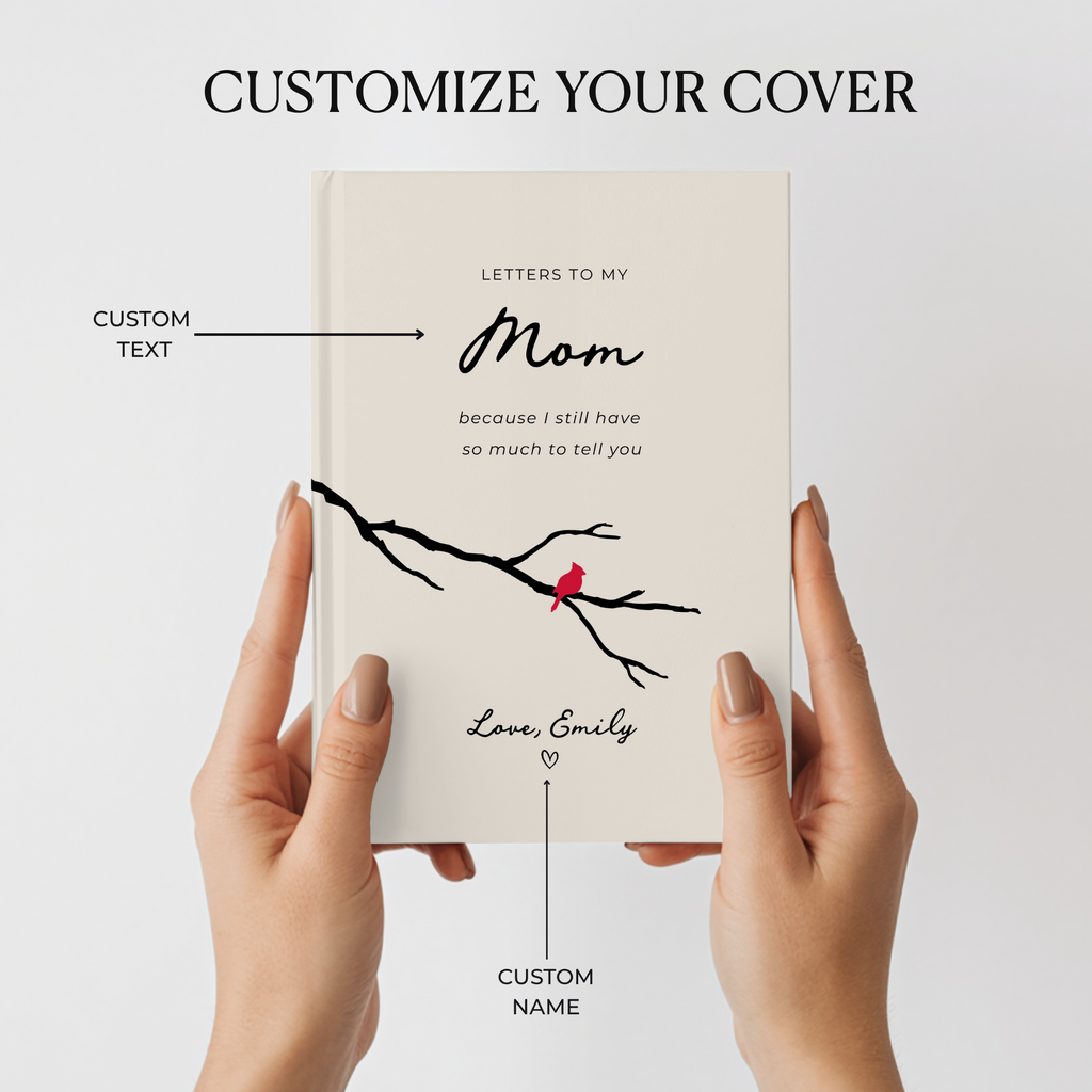Letters to My Mom Journal | Grief Keepsake Notebook