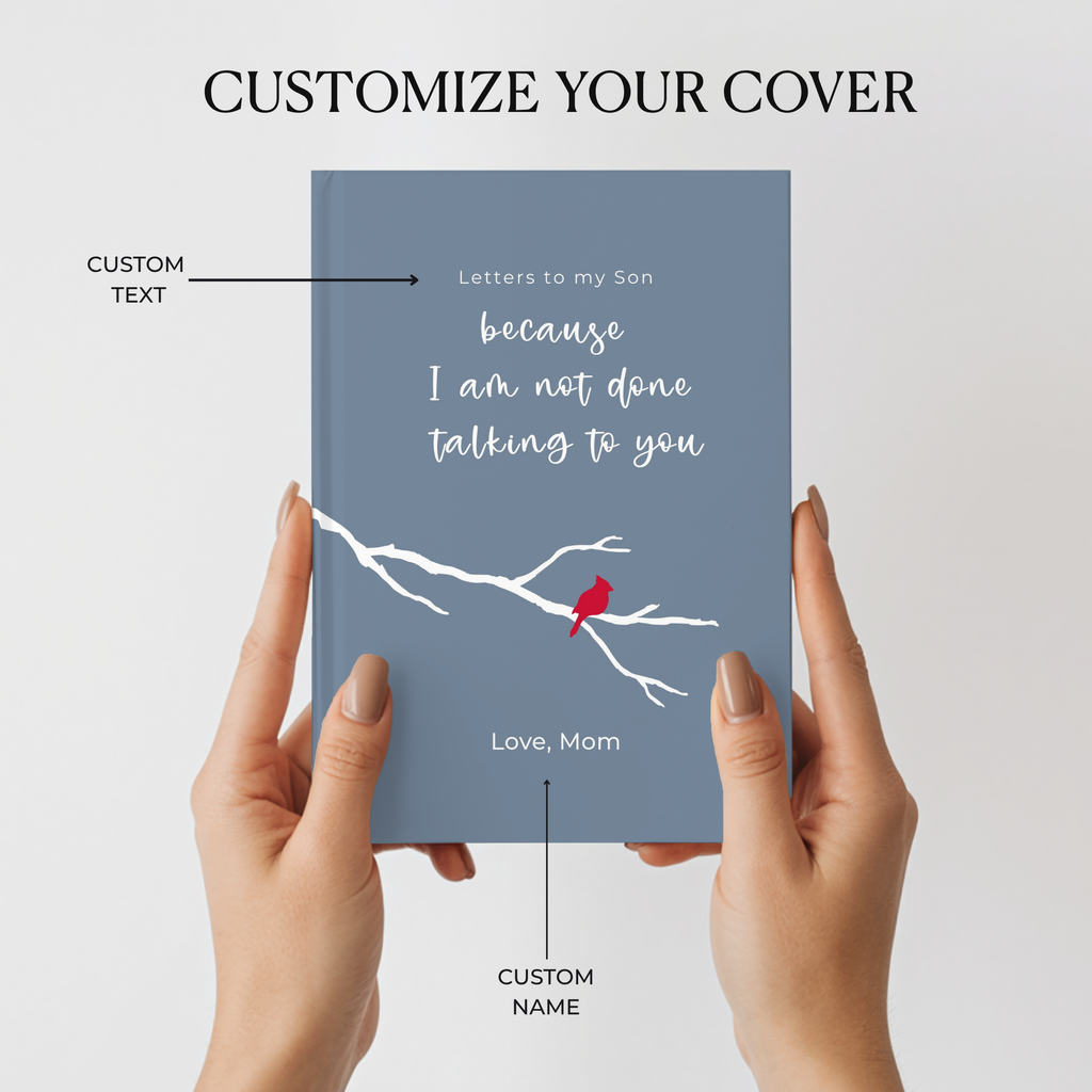 Letters to My Son or Daughter Journal | Grief Keepsake Notebook