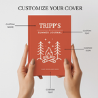 Personalized Summer Camp Journal | Custom Camp Memories Notebook
