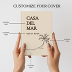 Personalized Airbnb Guest Book | Custom Vacation Rental Welcome Journal