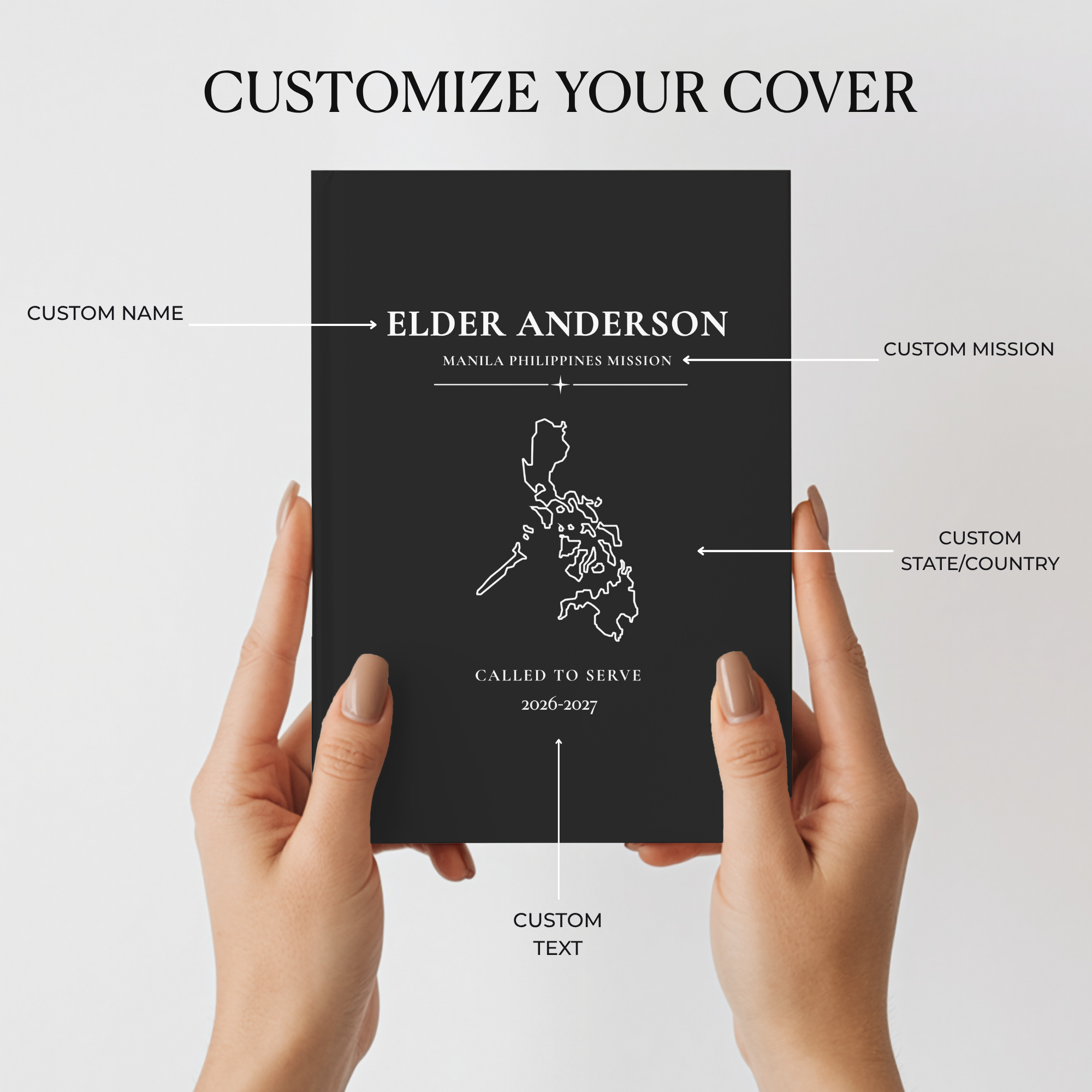 Personalized LDS Mission Journal | Custom Missionary Gift