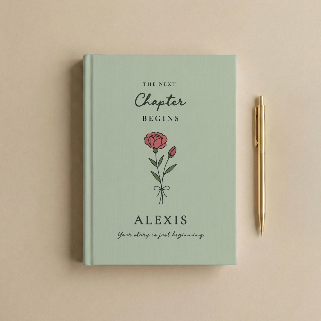 Personalized Retirement Journal | Custom Next Chapter Gift
